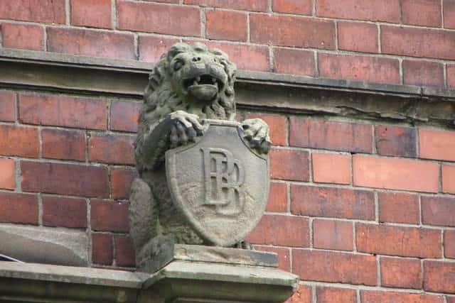 Belfast Banking Company Insignia on Portrush Branch
