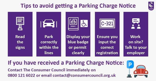 Tips for avoiding a private parking ticket
