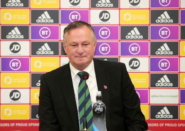 Michael O'Neill stepped down as Northern Ireland manager in April.