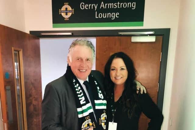 Gerry Armstrong and his wife Deborah