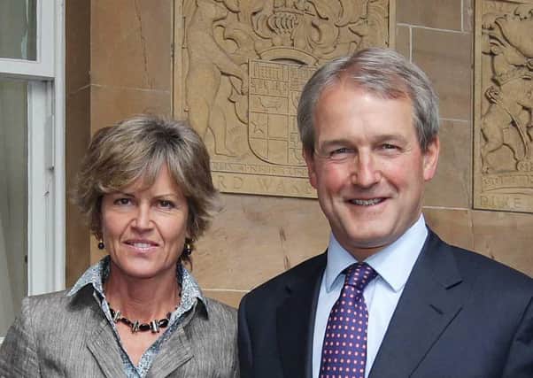 Owen and Rose Patterson pictured at Hillsborough Castle in June 2012.

Picture by Kelvin Boyes / Press Eye.