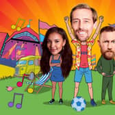 Maya Jama, Peter Crouch and Alex Horne try to Save our Summer