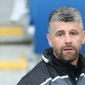 Motherwell manager Stephen Robinson.Picture by Brian Little