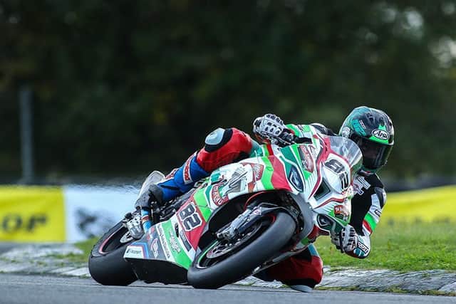Derek Sheils won all three Dunlop Masters Superbike races at the final round of the championship at Mondello Park in Co Kildare. Picture: Baylon McCaughey.