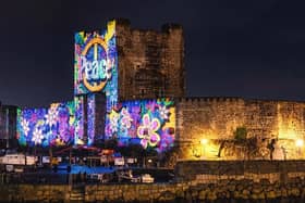 The Centenary Lumiere event will be held at Carrickfergus Castle on October 30
