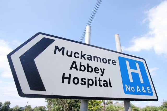 General view of Muckamore Abbey Hospital