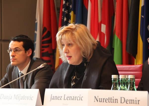Dunja Mijatovic, who is the Council of Europe Commissioner for Human Rights. seen above in 2014, recently sent a letter to the Northern Ireland secretary on his July legacy proposals which revealed her partial view