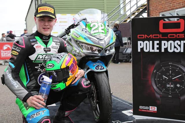 Teenager Cameron Dawson from Killyman in Co Tyrone has won the 2021 British Junior Supersport Championship. Picture: David Yeomans Photography.