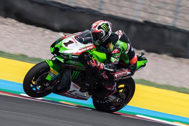 Jonathan Rea finished second in race two at San Juan Villicum in Argentina on Sunday to claw back some ground in the title race.
