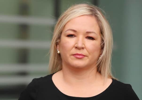 Deputy First Minister Michelle O'Neill.

Picture by Jonathan Porter/PressEye