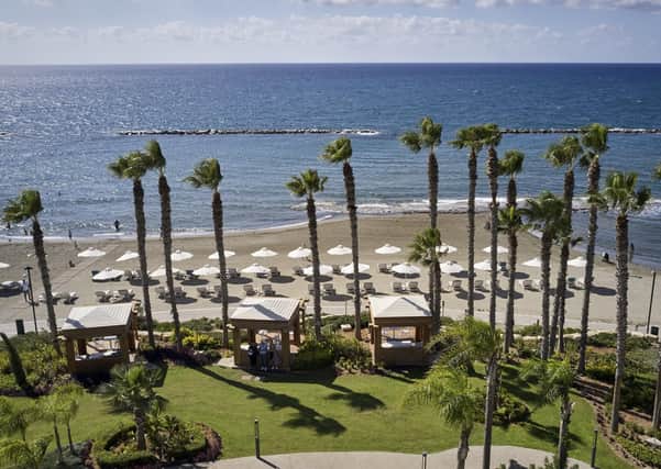 View from Parklane Resort & Spa, Limassol.