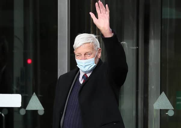 Dennis Hutchings at Belfast Crown Court earlier this month. 

Picture: Jonathan Porter/PressEye