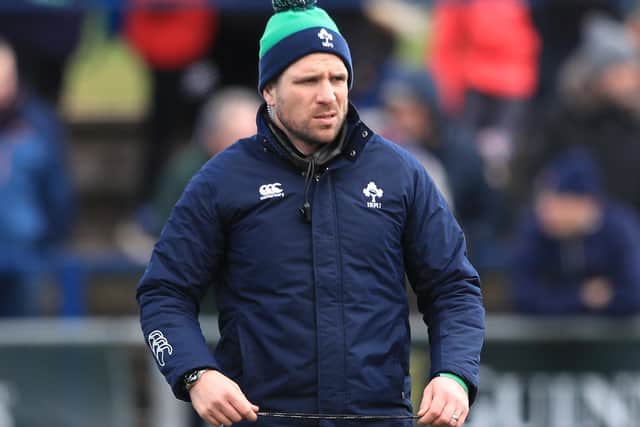 Adam Griggs, Head Coach of Ireland, will step down from the role in November. (Photo by Matthew Lewis/Getty Images)