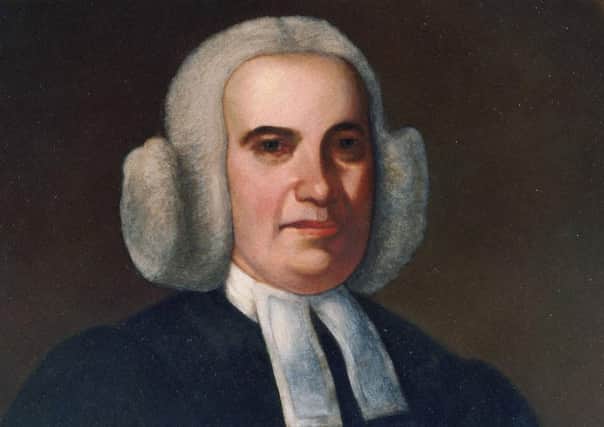 The Rev Samuel Finley, who was born in Co Armagh, was the fifth president of Princeton