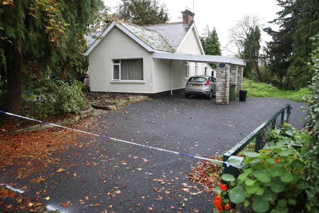 Murder investigation launched after body found in Portadown. The body of a man was found at a residential property in the Whitesides Hill area. Photograph by Declan Roughan / Press Eye