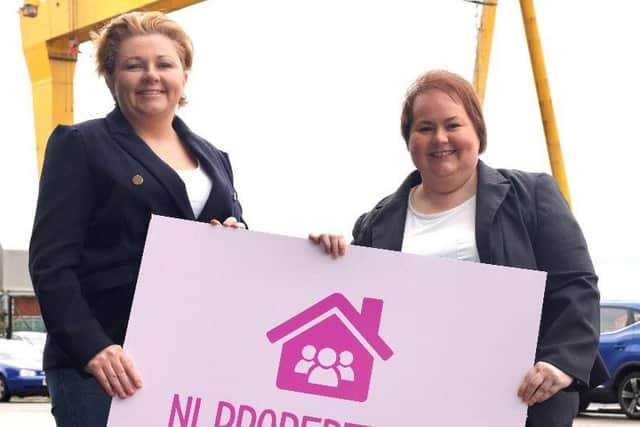Heather Maccartney and Natasha McGurk, founders of NI Property Hub