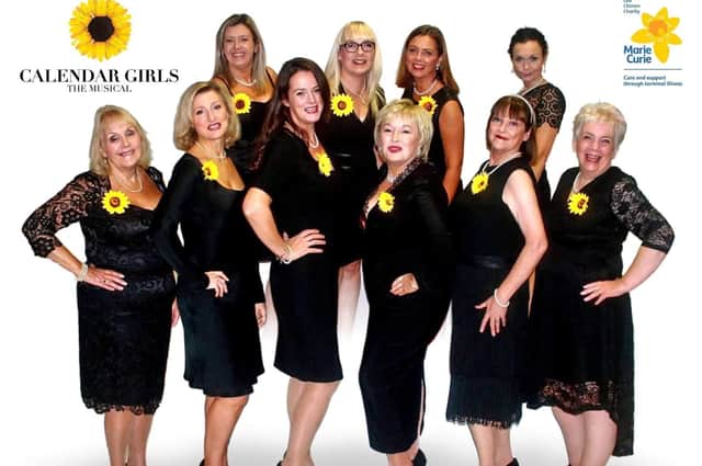 The WI ladies of Portrush Music Society's production of Calendar Girls