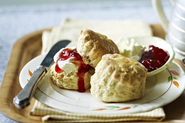 Try Mary Berry's delicious scone recipe and enjoy the results with strawberry jam and cream