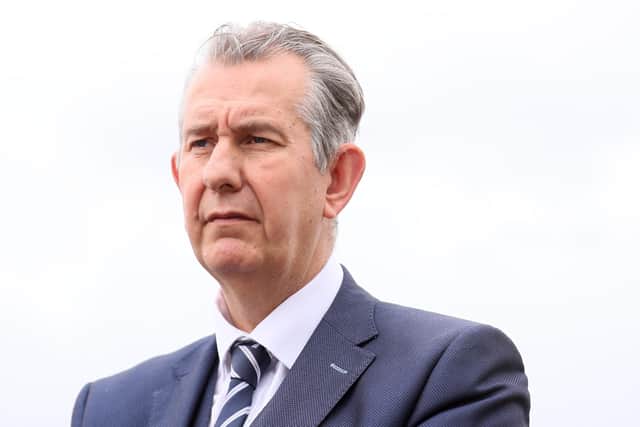 Former 

DUP leader Edwin Poots.

Picture: Jonathan Porter/PressEye