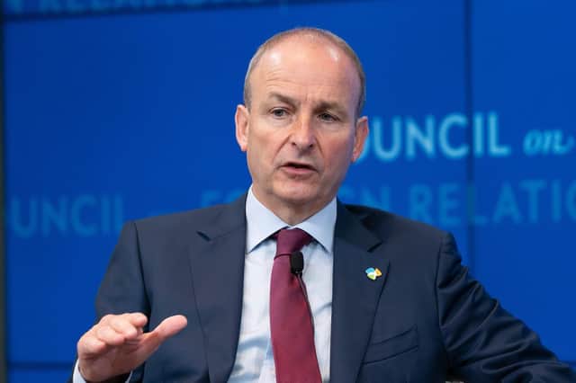 Irish Taoiseach Micheal Martin was speaking after concerns about Covid rates.