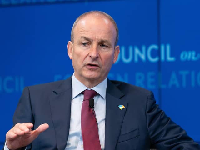 Irish Taoiseach Micheal Martin was speaking after concerns about Covid rates.