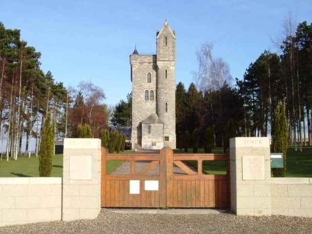 The Ulster Tower was unveiled on November 9 1921