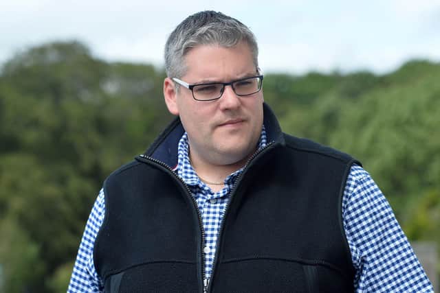 DUP's Gavin Robinson.
Pic Colm Lenaghan/Pacemaker