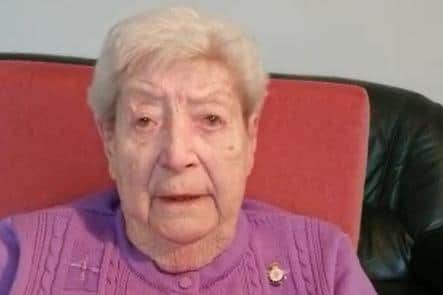 Winnie Martin made a video appeal to save the War Years Remembered museum