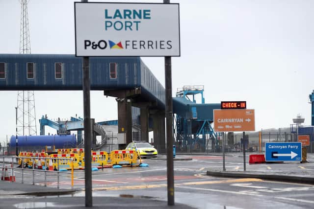 A case is with the High Court over a halt to work to construct new customs posts at NI ports