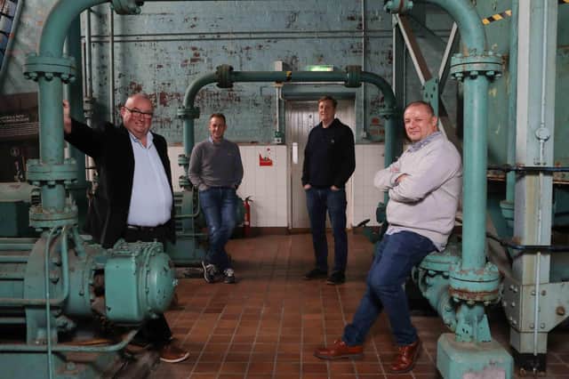 Titanic Distillers directors, left to right, Peter Lavery, Stephen Symington, Richard Irwin and Sean Lavery