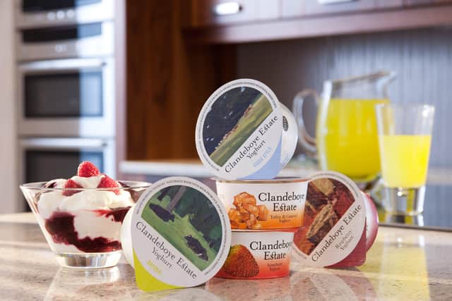 Clandeboye Estate has an extensive portfolio of luxury yoghurts