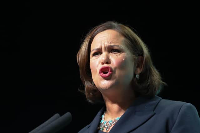 Sinn Fein’s Mary Lou McDonald was at conference in Dublin at which Muslim leader said "I pray for a united Ireland"