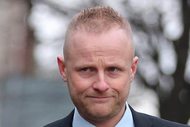 Jamie Bryson is under investigation for evidence he gave at Stormont