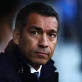 Rangers manager Giovanni van Bronckhorst. Pic by Getty.