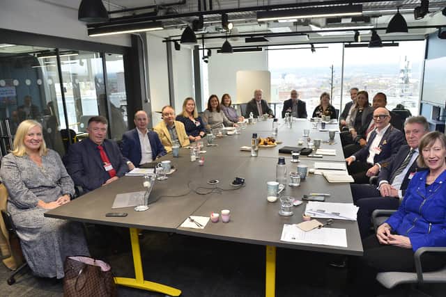 Evelyn Collins, chief executive, Equality Commission for Northern Ireland and Kieran Harding, managing director of Business in the Community NI were joined by major employers and industry representatives from across Northern Ireland to discuss issues around race and the workplace