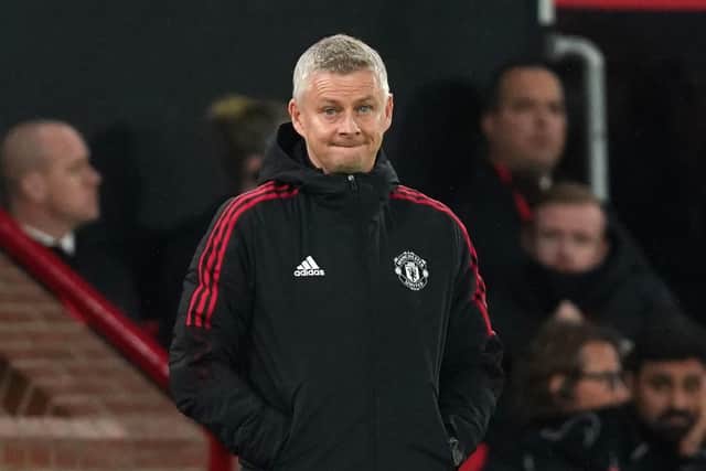 Ole Gunnar Solskjaer has been sacked as Manchester United manager. Pic by PA