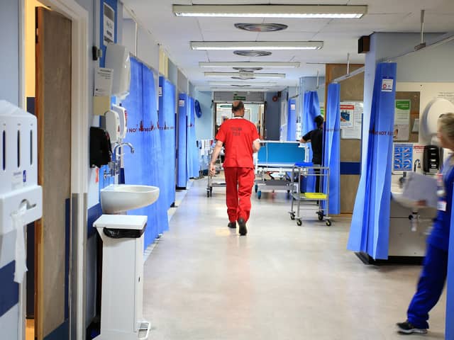 A NHS hospital ward