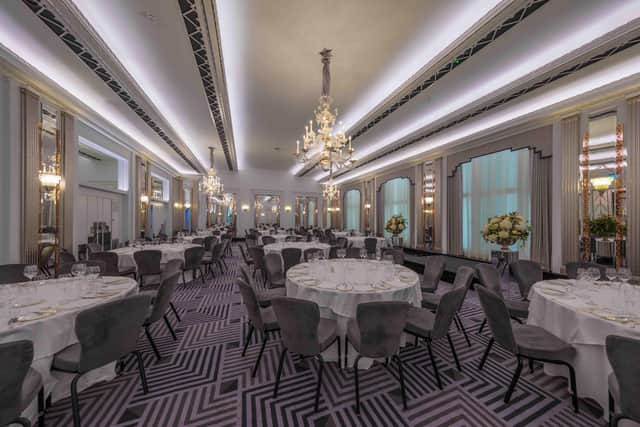 Carrickfergus-based project management and bespoke joinery company, McCue, was chosen to complete the fit-out of various projects at the five star, Claridge’s hotel during the global pandemic, including the Ballroom