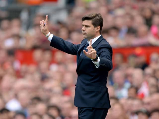 Mauricio Pochettino has been linked to the manager's job at Manchester United. Pic by PA.
