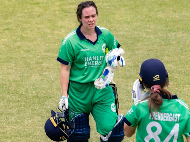 Ireland captain Laura Delaney. iZimPhoto/Photo JEKESAI NJIKIZANA.