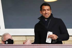 Rangers manager Giovanni Van Bronckhorst. (Photo by Ian MacNicol/Getty Images)