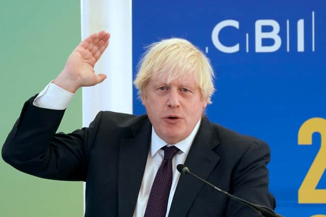 Prime Minister Boris Johnson who has pledged to create a strategic transport network across the UK following a major review