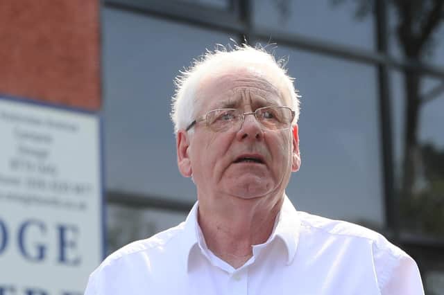 Michael Gallagher who lost his son Aiden in the Omagh bomb. Photo: Brian Lawless/PA wire