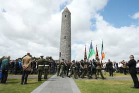 The Island of Ireland peace park in Messines, seen in 2017. Dr Morgan was privileged to meet David Trimble there in November 1998