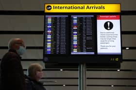 The first identification of a case of the Omicron variant of coronavirus in the UK was linked to international travel