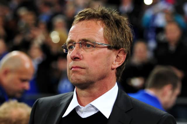 Manchester United have appointed Ralf Rangnick as interim manager until the end of the season with a two-year consultancy deal to follow, the club have announced. Pic by PA.