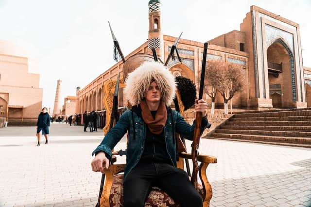 Dressing for the occasion in Uzbekistan