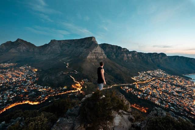 A stunning view of Cape Town, South Africa