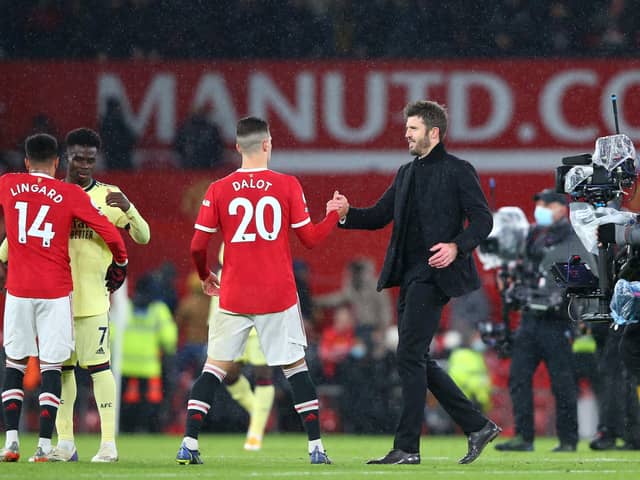Michael Carrick announced his departure from Manchester United following Thursday's Premier League victory over Arsenal at Old Trafford. (Photo by Alex Livesey/Getty Images)