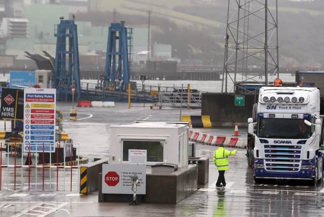 Larne port this year. Some big businesses and importer/exporters think the new trade arrangements will make them money. But this will be at the expense of consumers and most small/medium sized enterprises